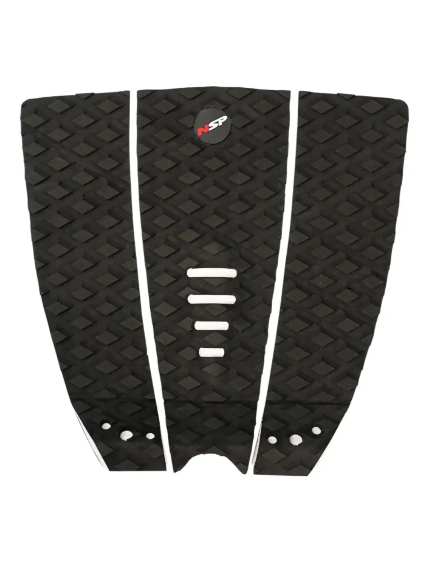 NSP 3 Piece Recycled Traction Tail Pad with Arch Bar Black   NSP Europe