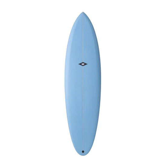 NSP Surfboards EU Gemini Twin PU 6'2" | 34 Liters Sky Blue  NSP Europe