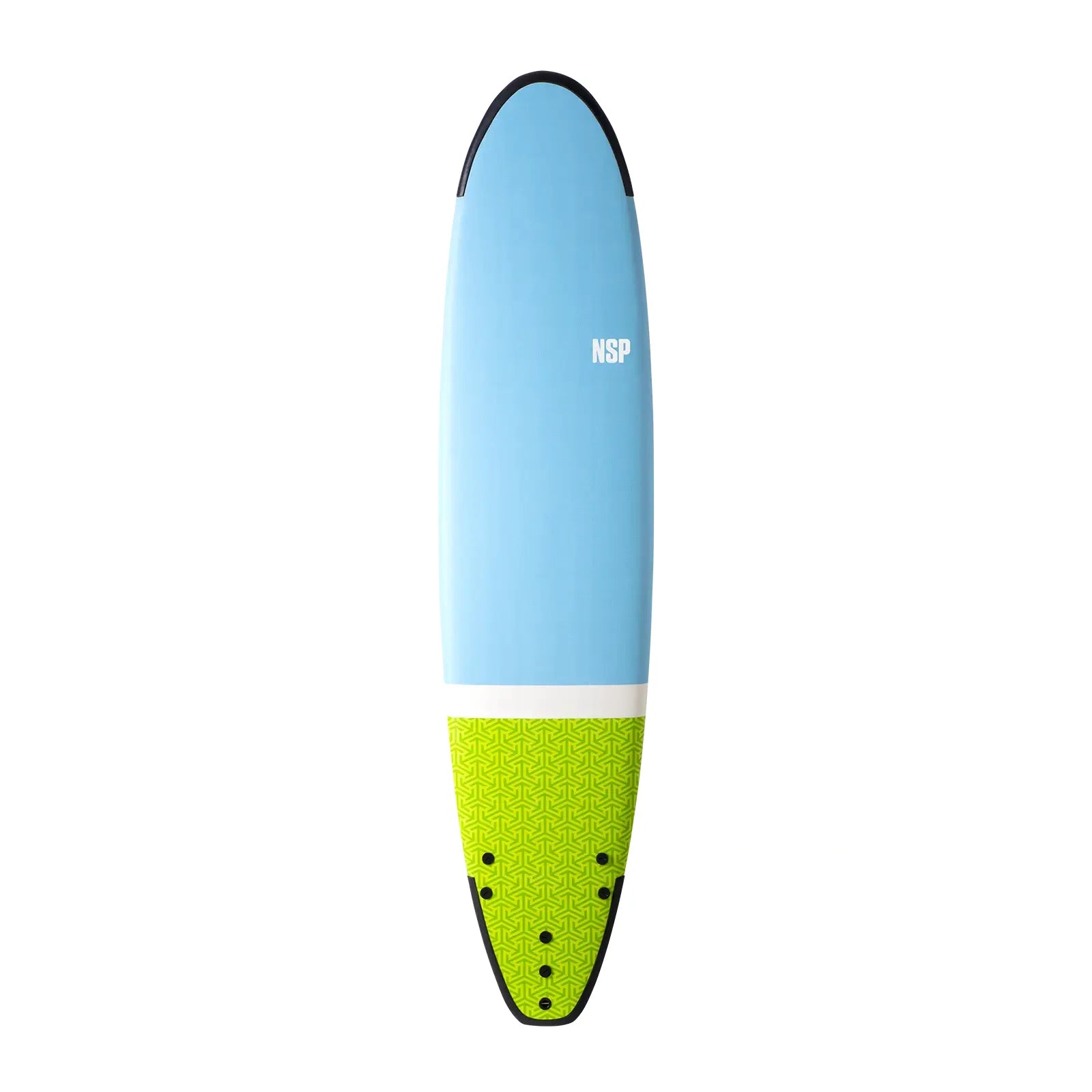 NSP Longboard P2 Soft 8'2" | 66 L Tail Dip Green  NSP Europe